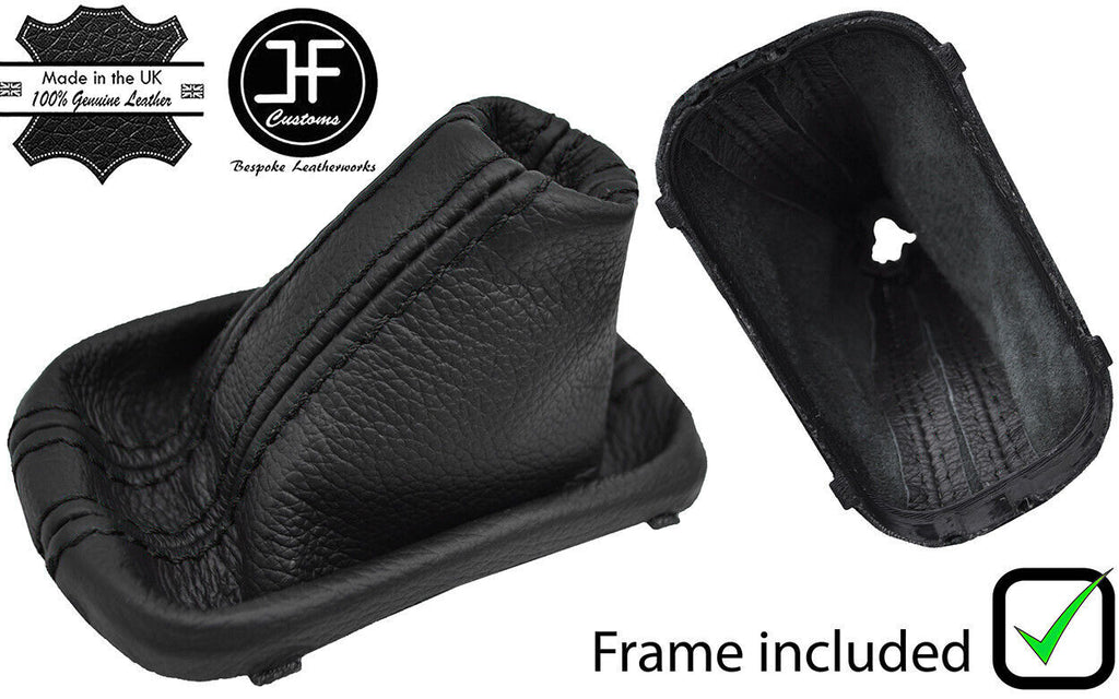 BLACK STITCH AUTOMATIC DSG LEATHER GEAR+PLASTIC FRAME FITS SEAT ALHAMBRA 10-18