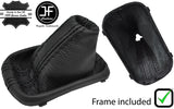 BLACK STITCH AUTOMATIC DSG LEATHER GEAR+PLASTIC FRAME FITS SEAT ALHAMBRA 10-18