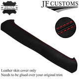 RED STITCH ITALIAN LEATHER REAR SEAT TOP PAD COVER FITS FORD MUSTANG 94-04