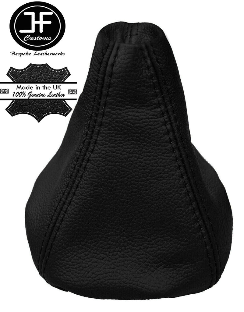 BLACK LEATHER FITS HONDA CIVIC FK2 S TYPE S MK8 2006-2012 GEAR STICK GAITER