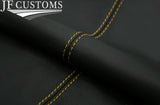 YELLOW  STITCH LEATHER AUTOMATIC GEAR GAITER FOR INFINITI Q60 17-19 CUSTOM NEW