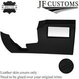 BLACK STITCH ITALIAN LEATHER DASHBOARD COVER FOR RENAULT MEGANE MK3 2008-2016