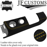 YELLOW STITCH LEATHER UNDER STEERING TRIM COVER FOR PORSCHE CAYMAN 987 05-12
