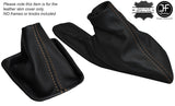 SAND STITCHING LEATHER GEAR & HANDBRAKE GAITER SET FOR BMW Z3 1995-2002