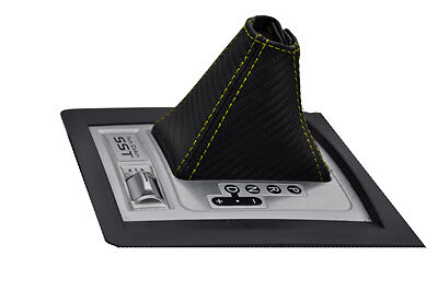FITS MITSUBISHI EVO 10 SST 08+ CARBON FIBER VINYL yellow st CUSTOM NEW