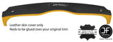 BLACK & YELLOW TOP DASHBOARD LEATHER COVER FOR BMW MINI R50 R53 01-06 STYLE 2