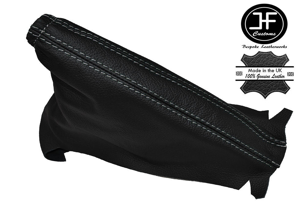 GREY STITCHING LEATHER HANDBRAKE GAITER FITS VAUXHALL CORSA C 2000-2006