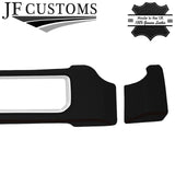 BROWN STITCH LEATHER 2X FRONT DASH TRIM COVERS FOR RANGE ROVER SPORT L494 13-21
