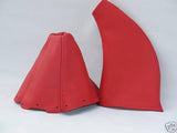 FITS MAZDA MX5 MK1 90-97 GENUINE LEATHER GEAR&HANDBRAKE GAITER CUSTOM NEW