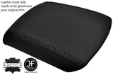 BLACK STITCHING ARMREST LID LEATHER COVER FITS SSANGYONG KYRON 2005-2010