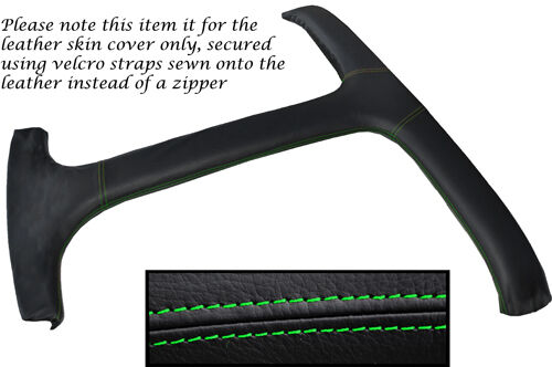 GREEN STITCHING FITS TRIUMPH STAG MK1 MK2 T BAR REAL LEATHER SKIN COVER