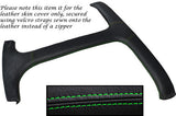 GREEN STITCHING FITS TRIUMPH STAG MK1 MK2 T BAR REAL LEATHER SKIN COVER