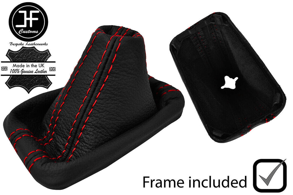 RED STITCH LEATHER AUTOMATIC DSG GEAR+PLASTIC FRAME FITS VW PASSAT CC 11-16