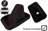 RED STITCH LEATHER AUTOMATIC DSG GEAR+PLASTIC FRAME FITS VW PASSAT CC 11-16