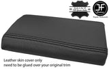 BLACK TOP GRAIN REAL LEATHER ARMREST COVER FITS SUBARU IMPREZA WRX STI 01-04