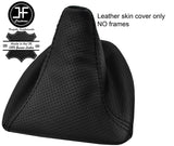 BLACK  STITCH PERFORATED LEATHER MANUAL GEAR GAITER FOR BMW E60 E61 03-11