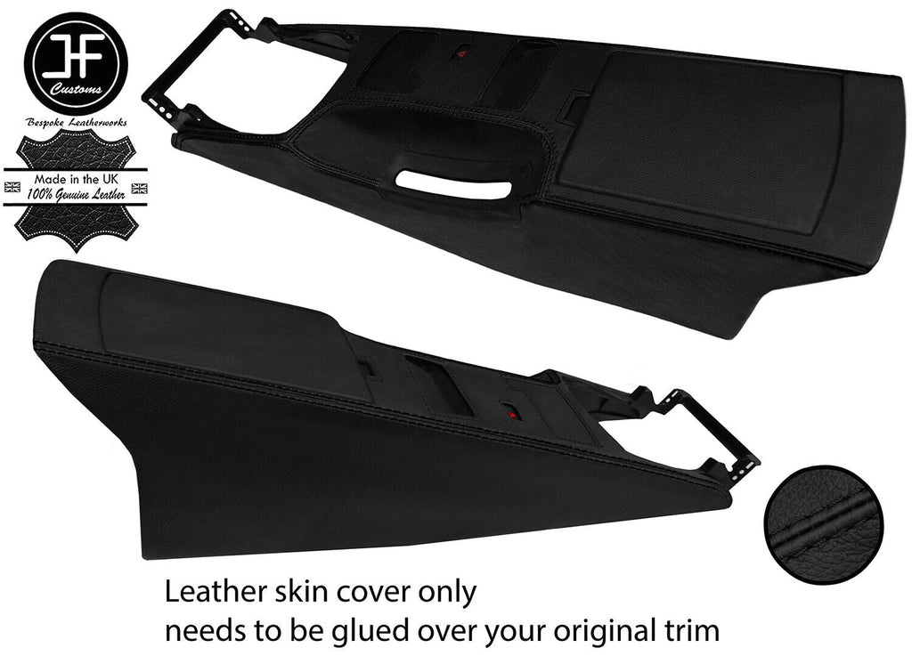 BLACK STITCH CENTRE CONSOLE LEATHER COVER FITS NISSAN 350Z 33Z 2003-2009
