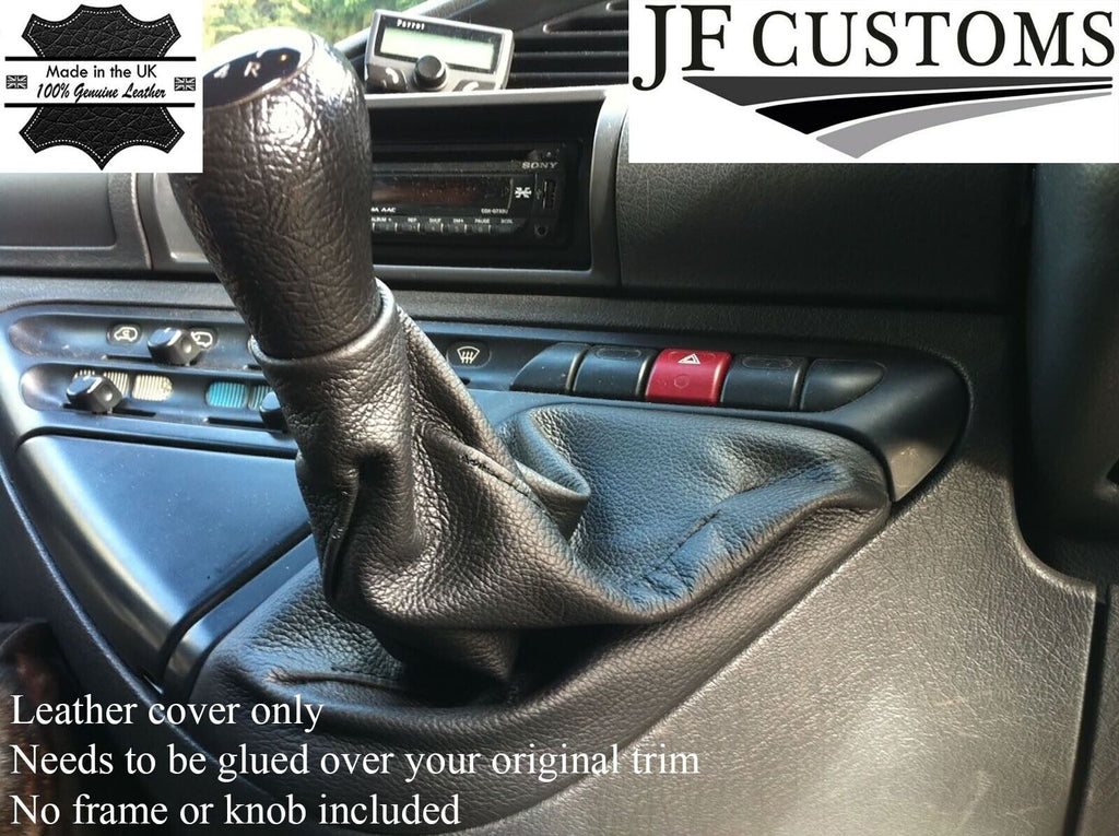 GEAR FITS  CITROEN DISPATCH JUMPY PEUGEOT EXPERT FIAT SCUDO BLACK STITCH