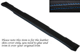 BLUE STITCH TOP DASH DASHBOARD LEATHER SKIN COVERS FITS LAND ROVER SERIES 3