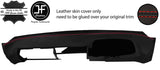 RED STITCH DASH DASHBOARD REAL LEATHER COVERS FITS PORSCHE 928 78-95 STYLE 2