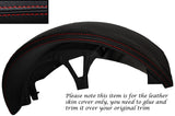 RED STITCH SPEEDO HOOD TRIM LEATHER SKIN COVER FITS CHEVROLET KALOS 2005-2011