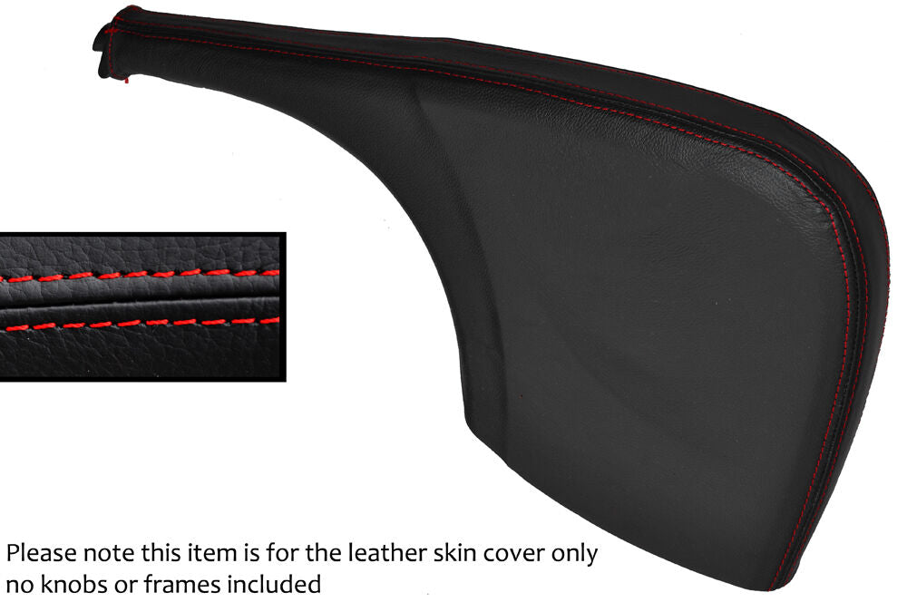 RED STITCH LEATHER SKIN HANDBRAKE GAITER FITS MERCEDES SPRINTER 06-13 CUSTOM NEW