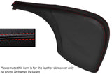 RED STITCH LEATHER SKIN HANDBRAKE GAITER FITS MERCEDES SPRINTER 06-13 CUSTOM NEW