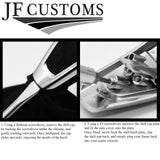 BLACK STITCH SUEDE AUTOMATIC DCT GEAR+PLASTIC FRAME FOR BMW E90 E92 E93