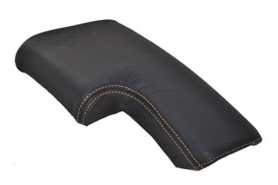 FITS ALFA ROMEO BRERA LEATHER ARMREST COVER beige stitch CUSTOM NEW MADE IN UK