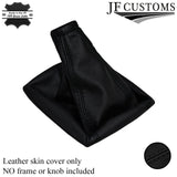 BLACK STICH LEATHER MANUAL GEAR GAITER FITS VAUXHALL OPEL CORSA B TIGRA A 93-01