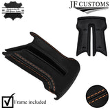 BEIGE STITCH LEATHER COVERED STEERING WHEEL TRIMS+FRAMES FOR FORD MUSTANG 10-14