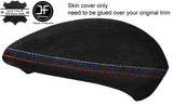 TRI STITCHING SPEEDO CLUSTER HOOD SUEDE COVER FOR BMW 1 SERIES E81 E82 E87 E88
