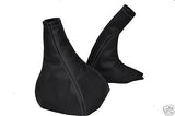 FITS VAUXHALL CALIBRA  D GREY STITCH LEATHER GEAR HANDBRAKE CUSTOM NEW
