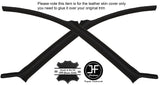 BLACK STITCH 2X A PILLAR TRIM LEATHER COVERS FITS MITSUBISHI GTO 3000GT 92-99