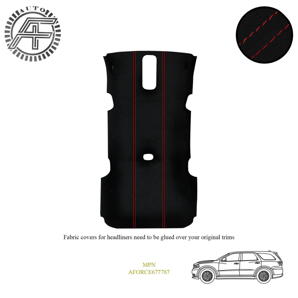 LUXE SUEDE HEADLINER COVER FITS DODGE DURANGO 1997-2003 CUSTOM NEW MADE IN UK