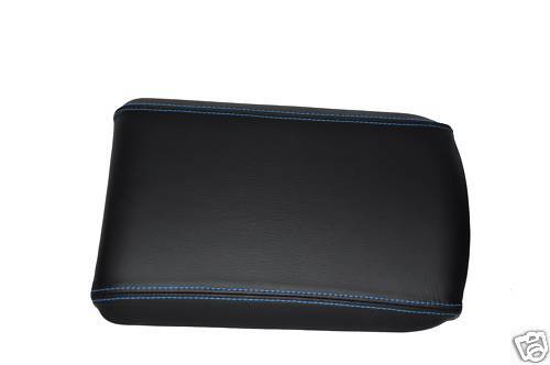 FITS MAZDA RX8 ARMREST REAR LID COVER LEATHER L BLUE ST CUSTOM NEW MADE IN UK