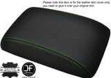 GREEN STITCHING FITS VW SCIROCCO 2008+ LEATHER ARMREST COVER LEATHER CUSTOM NEW