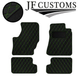 GREEN DIAMOND STITCH VINYL 4XTAILORED FLOOR CARPET FOR NISSAN 200SX 89-94 JF1