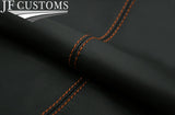 FOR VW T6 TRANSPORTER ORANGE STITCH LEATHER & SUEDE TOP INTERIOR RECOVERY KIT