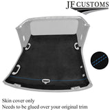 L BLUE STITCH LUXE SUEDE HARDTOP ROOF PILLAR KIT COVER FITS BMW E36 CONVERTIBLE