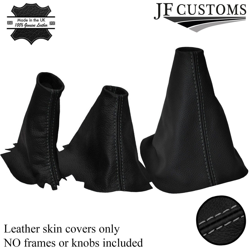 GREY STITCHING GEAR HI LOW HANDBRAKE GAITER FITS LAND ROVER DISCOVERY MK1 MK2