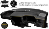 YELLOW STITCH DASH DASHBOARD REAL LEATHER COVER FITS VW T4 TRANSPORTER STYLE 2