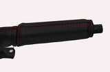 red stitch FITS LAND ROVER RANGE ROVER CLASSIC 70-94 HANDBRAKE HANDLE COVER ONLY