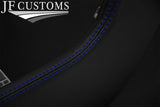 BLUE STITCH LEATHER CENTRE DASH CONSOLE COVERS FITS MERCEDES SLK R170 96-04