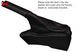 RED STITCH LEATHER SKIN HANDBRAKE GAITER E BRAKE BOOT FITS SUBARU BRZ 12-15