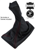 RED STITCH MANUAL LEATHER GEAR KNOB GAITER FOR MERCEDES E CLASS W210 99-2003