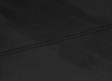 BLACK LUX-STITCH SUEDE GEAR GAITER WITH PLASTIC FRAME FOR VW T5 03-15 CUSTOM NEW