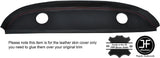 RED STITCHING REAR PARCEL SHELF LEATHER COVER FITS FORD CONSUL MK2 CUSTOM NEW