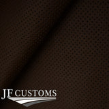 BROWN ITALIAN PERFORATED LEATHER GEAR GAITER FITS BMW 5 SERIES E28 81-87