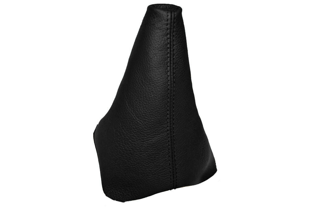 BLACK LEATHER FITS SKODA FABIA RS 6Y GEAR GAITER 1999-2007 CUSTOM NEW MADE IN UK